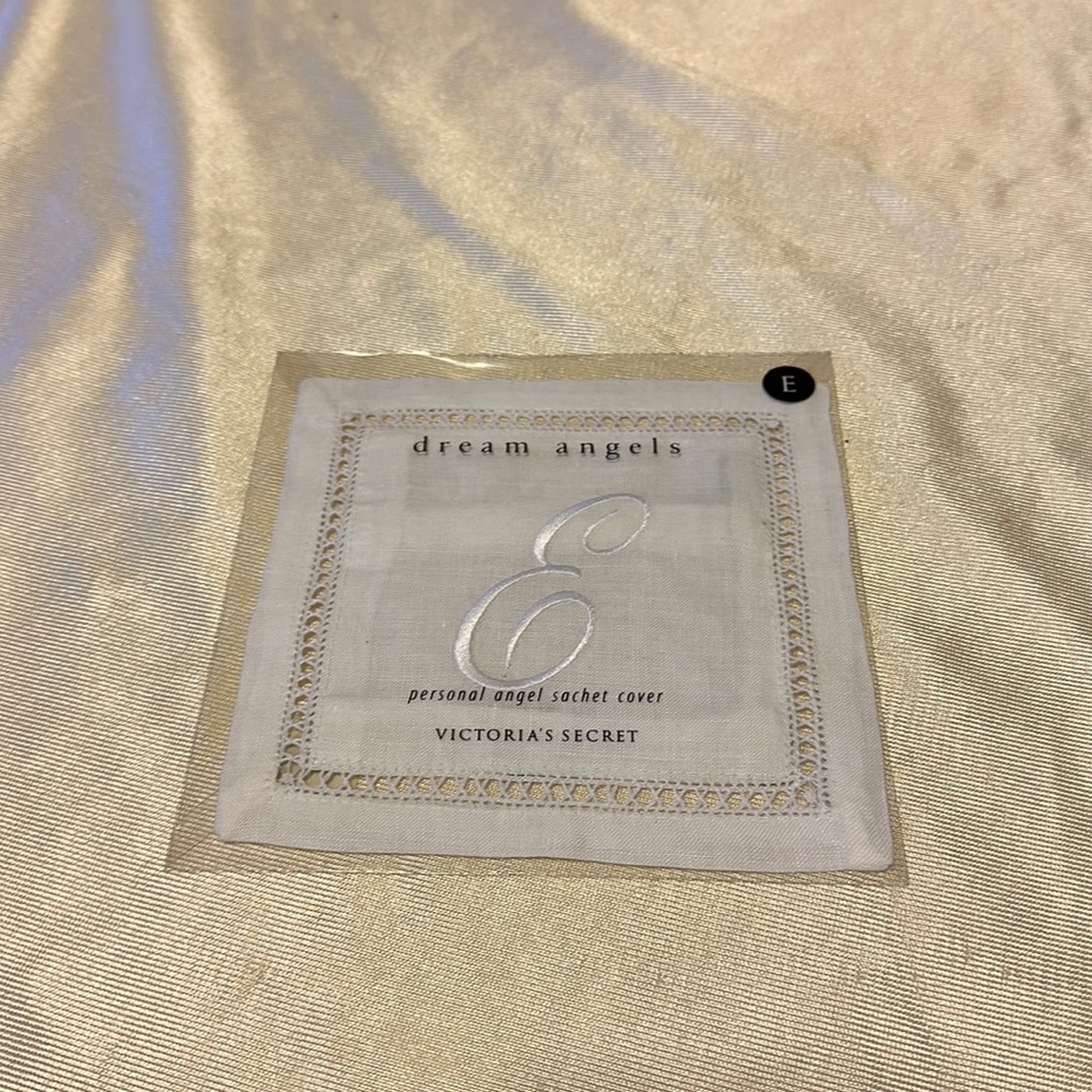 FINAL PRICE $5:  📣 Victoria Secret- Monogram Letter E sachet cover